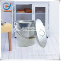 outdoor oval galvanized iron barrels with lid